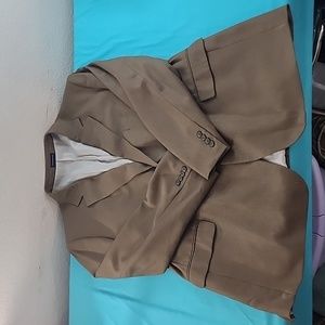 Stafford Essentials Button-down Suit Blazer Jacket Size 50R
